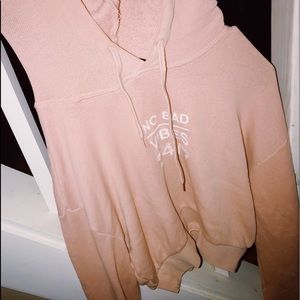 No bad vibes 24/7 Hoodie Cropped